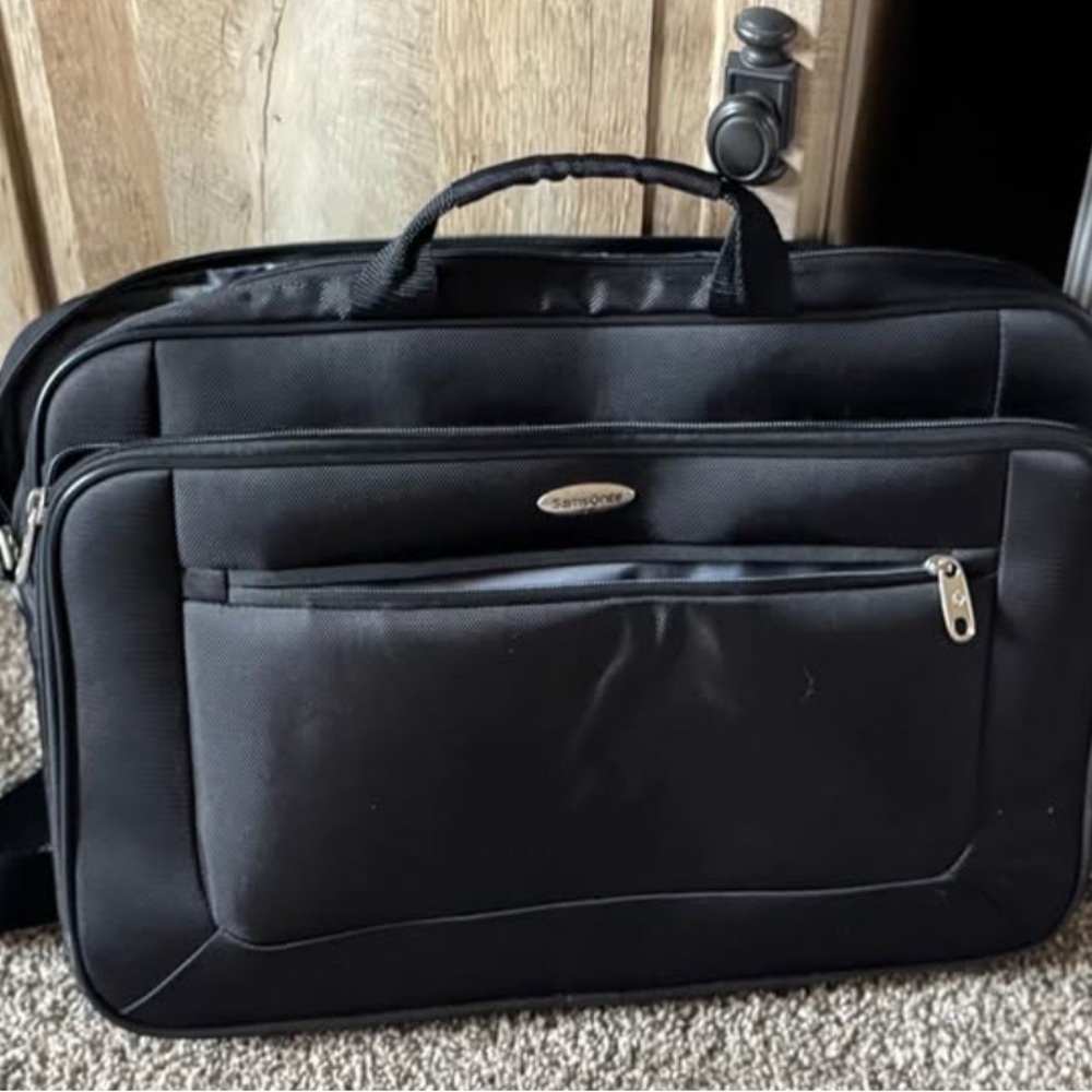 Samsonite Black Laptop Bag for Men